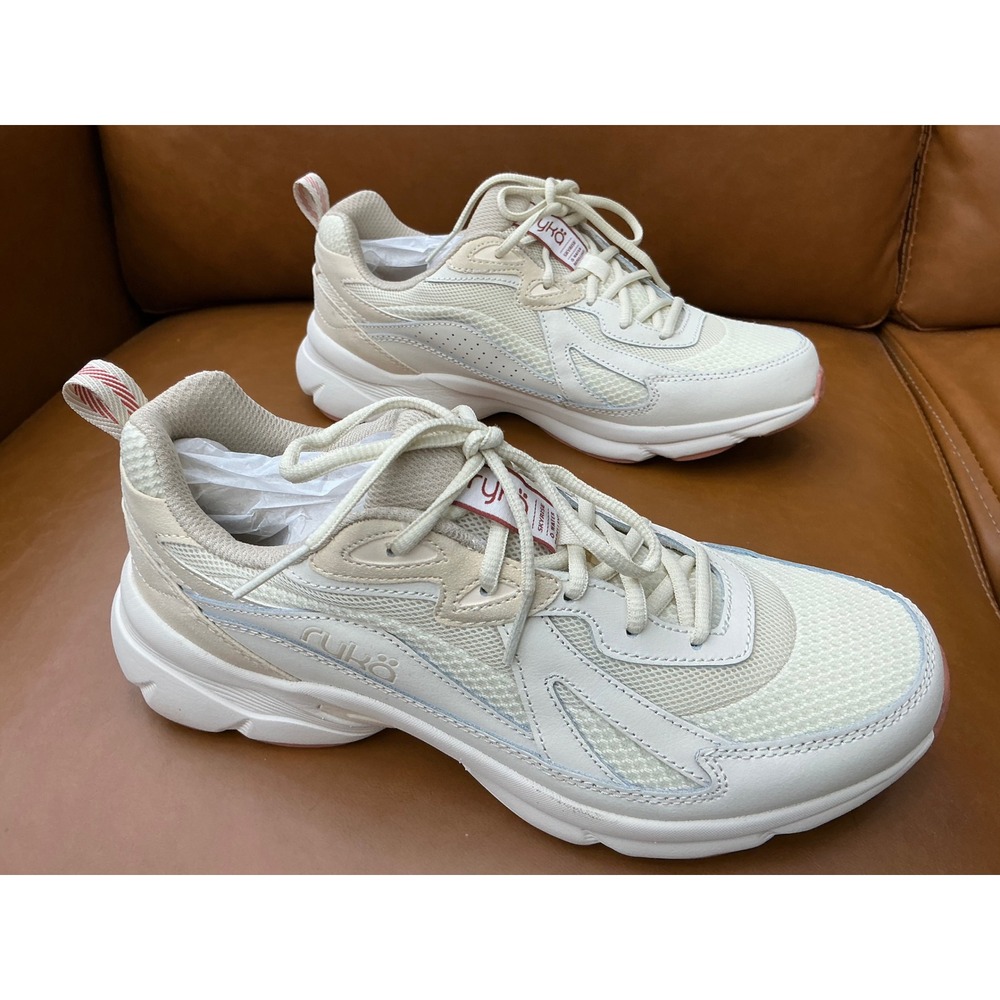 Ryka‎ Skyrise Walking Sneaker Womens 8M Terra Taupe Water Repellent